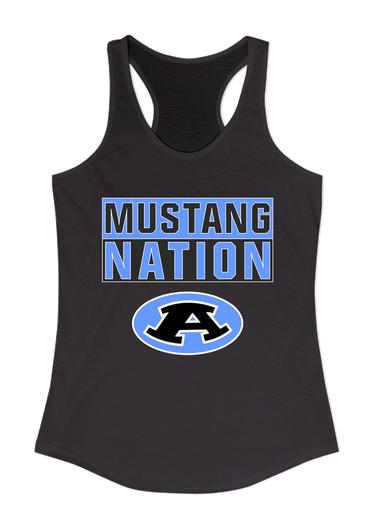 Aldine Mustangs Nation #1 Women's Tank Top