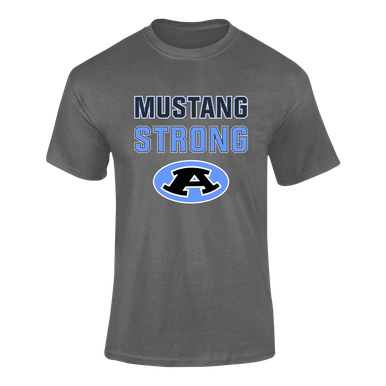 Aldine Mustangs Strong #2 Men's SS T-Shirt