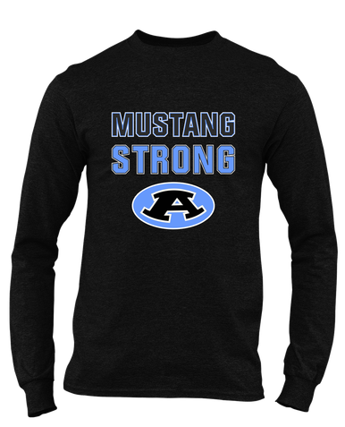 Aldine Mustangs Strong #2 Men's Premium LS T-Shirt