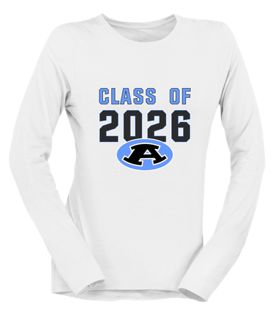 Aldine Mustangs Class of 2026 Women's Premium LS T-Shirt
