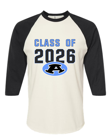 Aldine Mustangs Class of 2026 Women's Baseball T-Shirt
