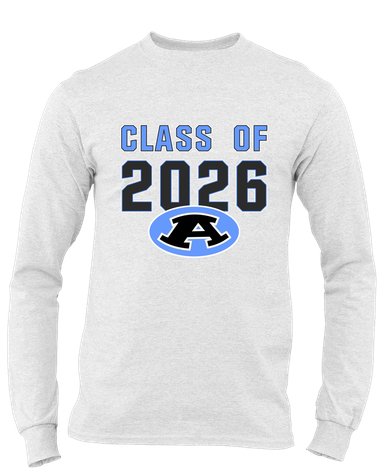 Aldine Mustangs Class of 2026 Men's LS T-Shirt