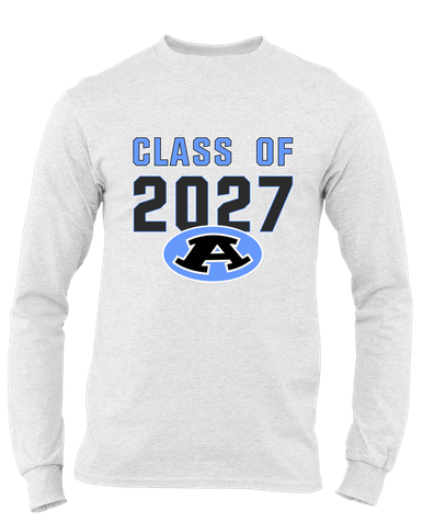 Aldine Mustangs Class of 2027 Men's Premium LS T-Shirt
