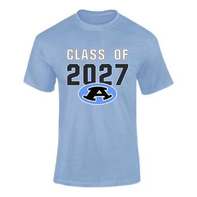 Aldine Mustangs Class of 2027 Men's SS T-Shirt