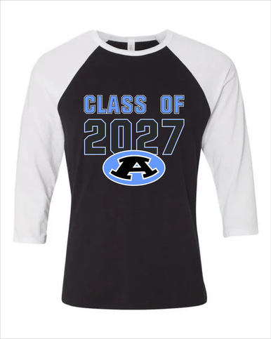 Aldine Mustangs Class of 2027 Women's Baseball T-Shirt
