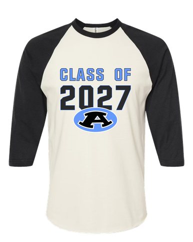 Aldine Mustangs Class of 2027 Men's Baseball T-Shirt