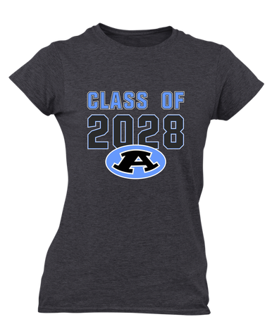 Aldine Mustangs Class of 2028 Women's SS T-Shirt