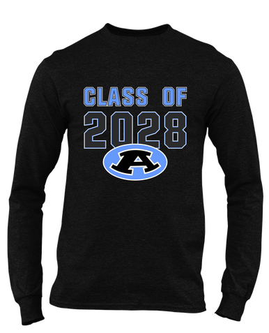 Aldine Mustangs Class of 2028 Men's Premium LS T-Shirt