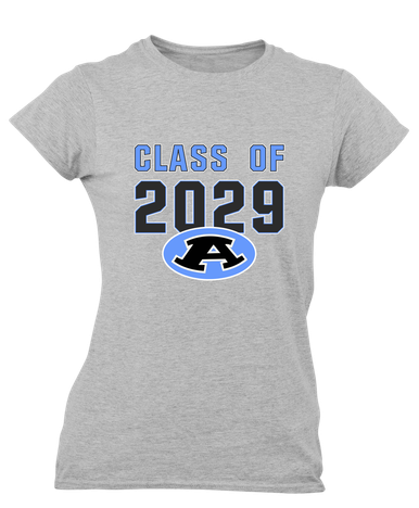 Aldine Mustangs Class of 2029 Women's Premium SS T-Shirt