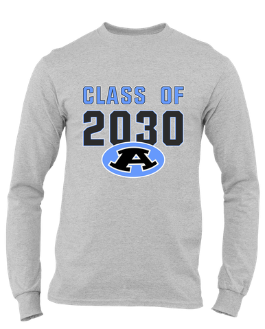 Aldine Mustangs Class of 2030 Men's Premium LS T-Shirt