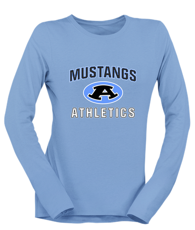 Aldine Mustangs Athletics Women's LS T-Shirt