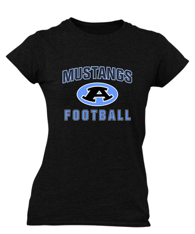 Aldine Mustangs Football #1 Women's SS T-Shirt