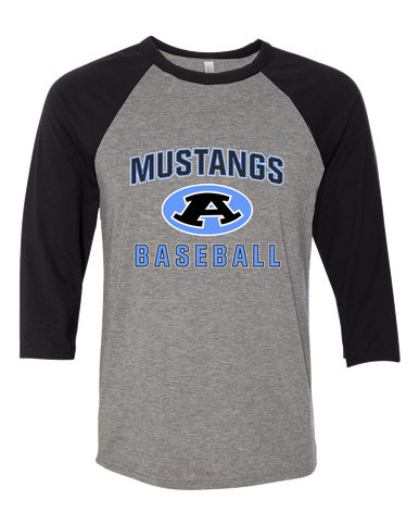 Aldine Mustangs Baseball #1 Women's Baseball T-Shirt