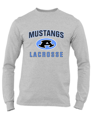 Aldine Mustangs Lacrosse Men's Premium LS T-Shirt