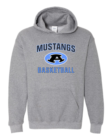 Aldine Mustangs Basketball #1 Men's Hoodie