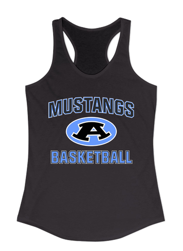 Aldine Mustangs Basketball #1 Women's Tank Top