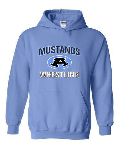 Aldine Mustangs Wrestling Men's Hoodie