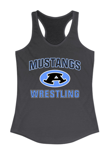 Aldine Mustangs Wrestling Women's Tank Top