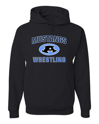 Aldine Mustangs Wrestling Men's Premium Hoodie