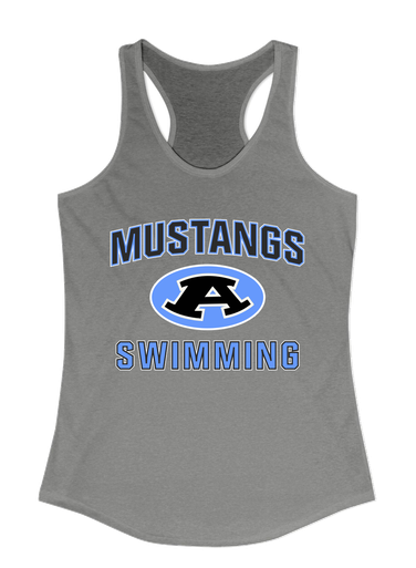 Aldine Mustangs Swimming Women's Tank Top