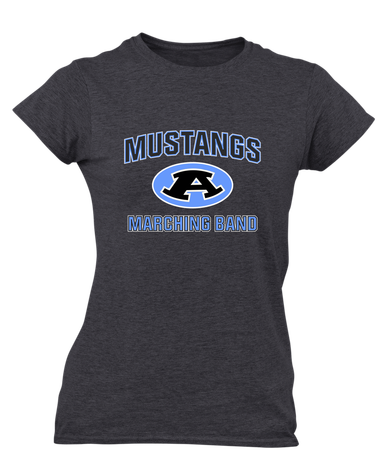 Aldine Mustangs Marching Band Women's Premium SS T-Shirt