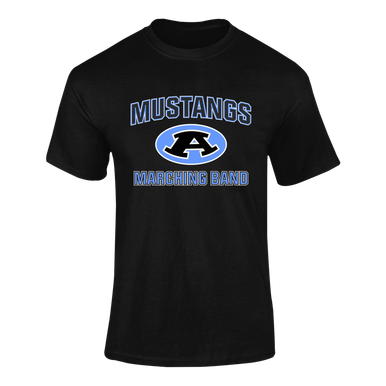Aldine Mustangs Marching Band Men's SS T-Shirt