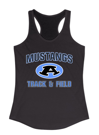 Aldine Mustangs Track & Field Women's Tank Top