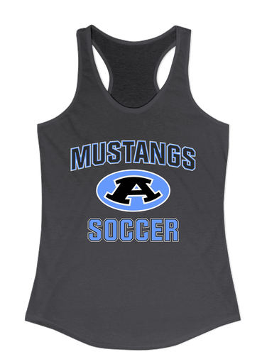 Aldine Mustangs Soccer #1 Women's Tank Top
