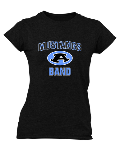 Aldine Mustangs Band # 1 Women's SS T-Shirt