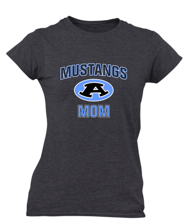 Aldine Mustangs Mom Women's Premium SS T-Shirt