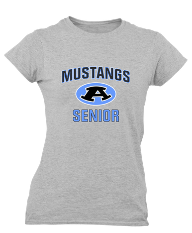 Aldine Mustangs Senior #1 Women's Premium SS T-Shirt
