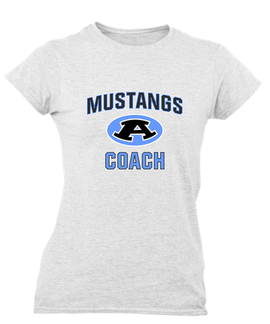 Aldine Mustangs Coach Women's SS T-Shirt