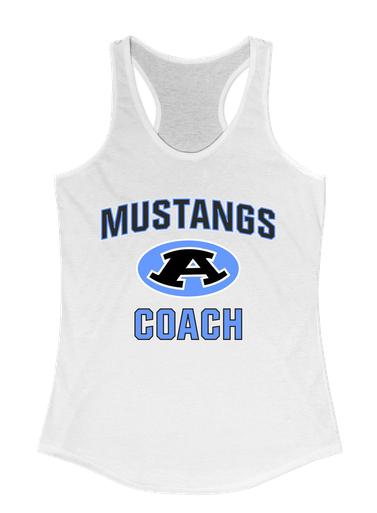 Aldine Mustangs Coach Women's Tank Top