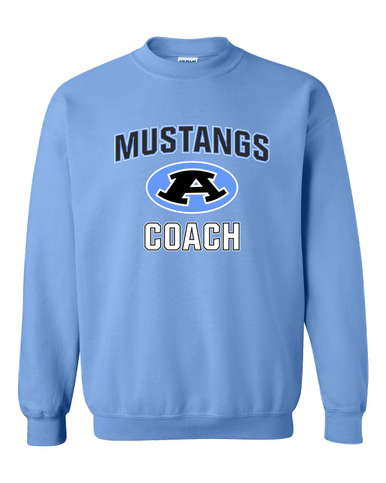 Aldine Mustangs Coach Men's Sweatshirt