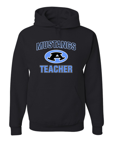 Aldine Mustangs Teacher Men's Premium Hoodie