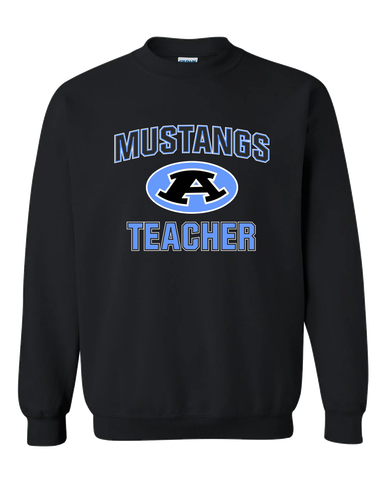 Aldine Mustangs Teacher Men's Sweatshirt