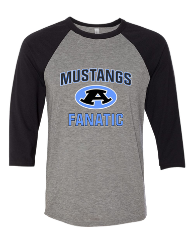 Aldine Mustangs Fanatic Women's Baseball T-Shirt