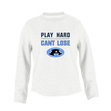 Aldine Mustangs Play Hard, Can't Lose Women's Sweatshirt