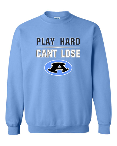 Aldine Mustangs Play Hard, Can't Lose Men's Sweatshirt