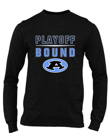 Aldine Mustangs Playoff Bound Men's LS T-Shirt