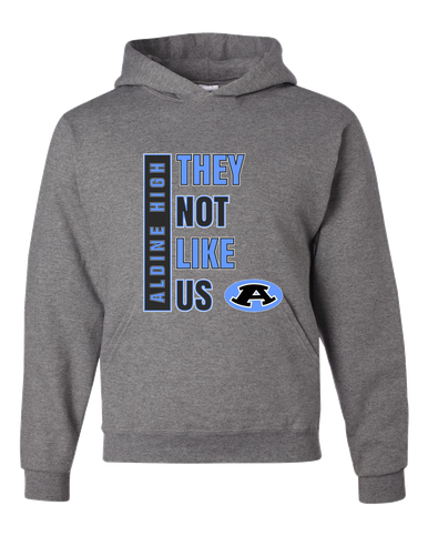 Aldine Mustangs They Not Like Us #1 Men's Premium Hoodie