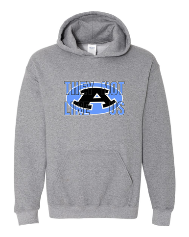Aldine Mustangs They Not Like Us #2 Men's Hoodie