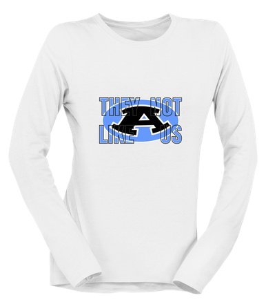 Aldine Mustangs They Not Like Us #2 Women's Premium LS T-Shirt
