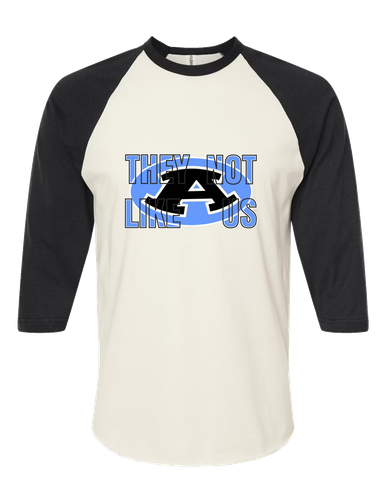 Aldine Mustangs They Not Like Us #2 Men's Baseball T-Shirt