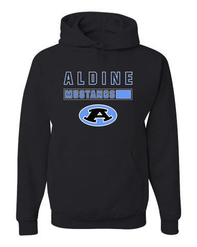 Aldine Mustangs Mascot #7 Men's Premium Hoodie