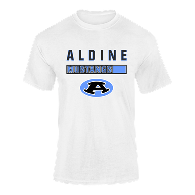 Aldine Mustangs Mascot #7 Men's Premium SS T-Shirt