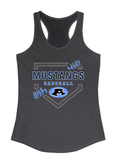 Aldine Mustangs Baseball #2 Women's Tank Top
