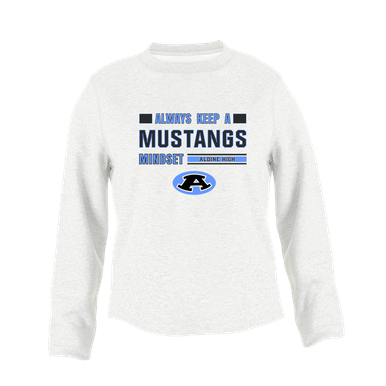 Aldine Mustangs Mindset Women's Sweatshirt