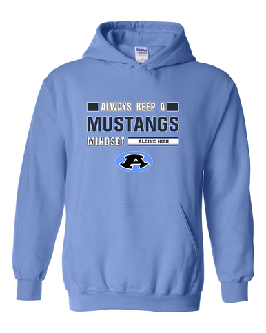 Aldine Mustangs Mindset Men's Hoodie