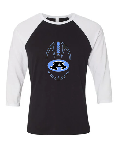 Aldine Mustangs Football #4 Women's Baseball T-Shirt